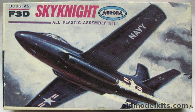 Aurora 1/99 Douglas F3D Skyknight (F-3D / F-10), 287-39 plastic model kit